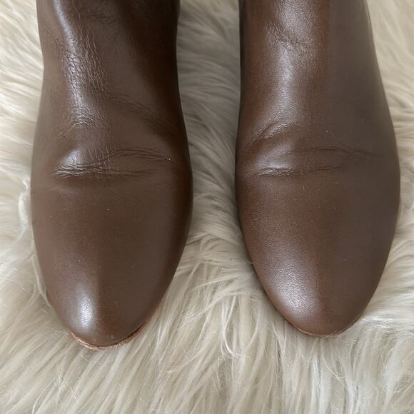 Loeffler Randall | Chestnut (Brown color) Matilde Wedge Boots Size 5.5 - Picture 7 of 15